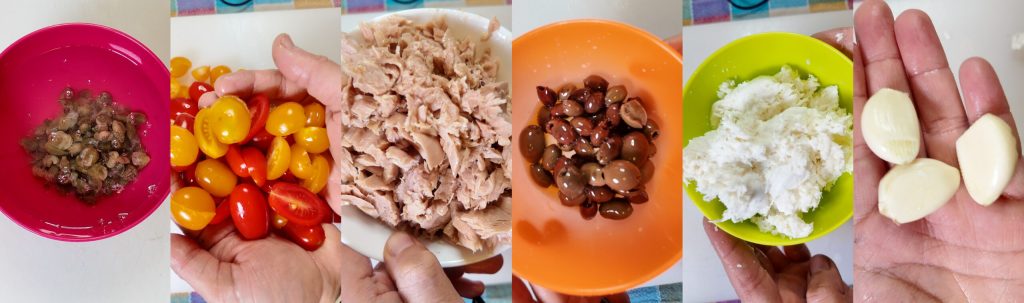 Ovenschotel met Tonijn, Smeltende Mozzarella, Olijven en Kappertjes