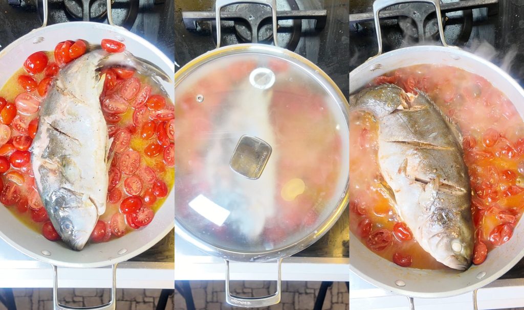 Pasta met Amberjack en Cherry Tomaten: Het Gemakkelijke Recept met Taggiasche Olijven en Munt