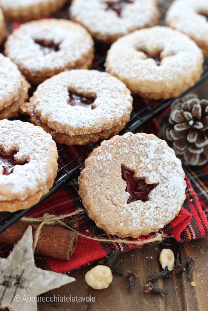 linzer koekjes