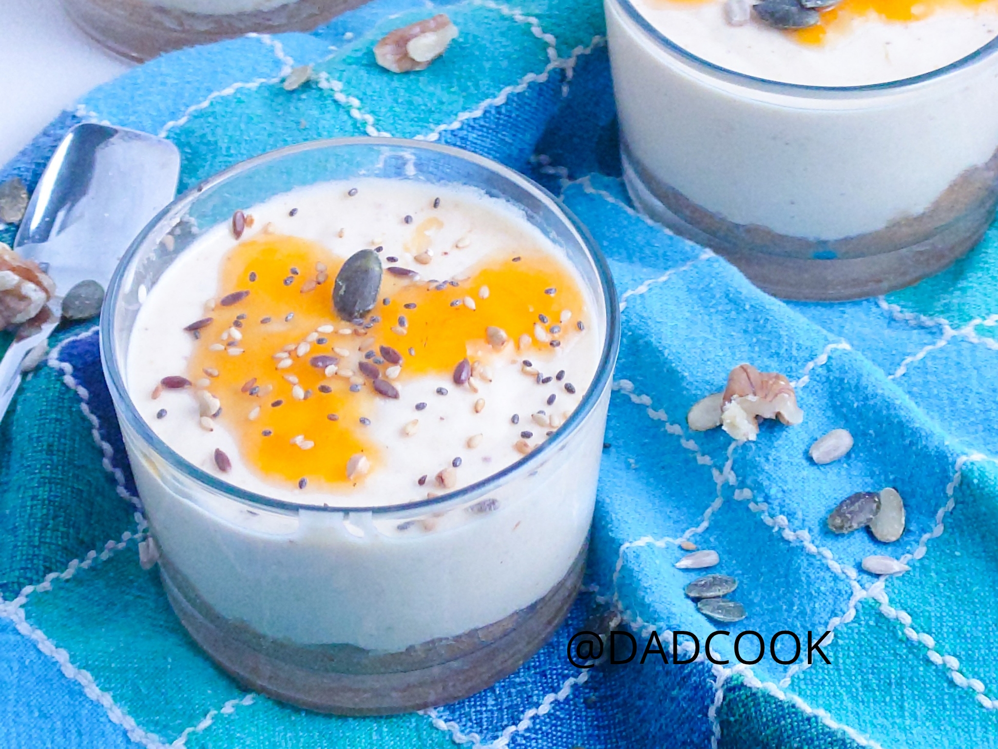 Mascarpone- en Kakicheesecake Zonder Bakken (Snelle Recept)