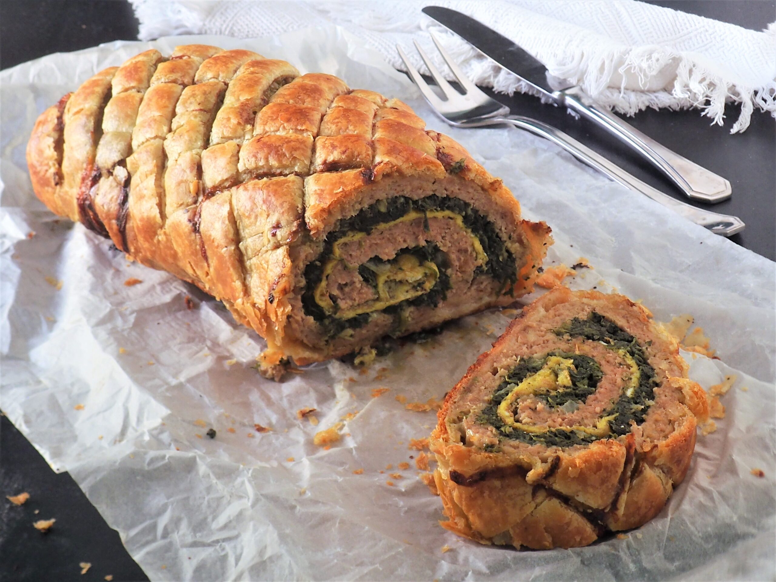 Gehaktbrood in korst