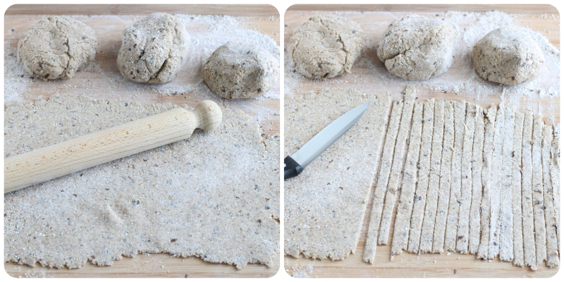 hoe verse pasta maken met boekweitmeel