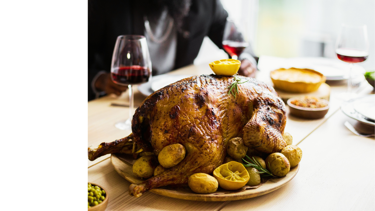 Gevulde kalkoen: inspiratie Thanksgiving of dankfeest