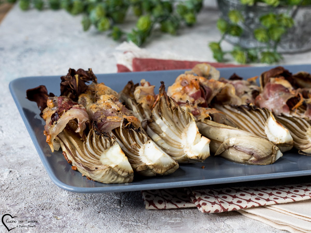 RADICCHIO MET SPEK UIT DE OVEN