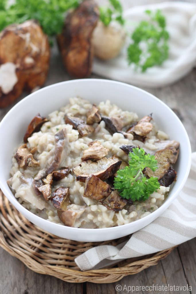 Risotto met verse cepes