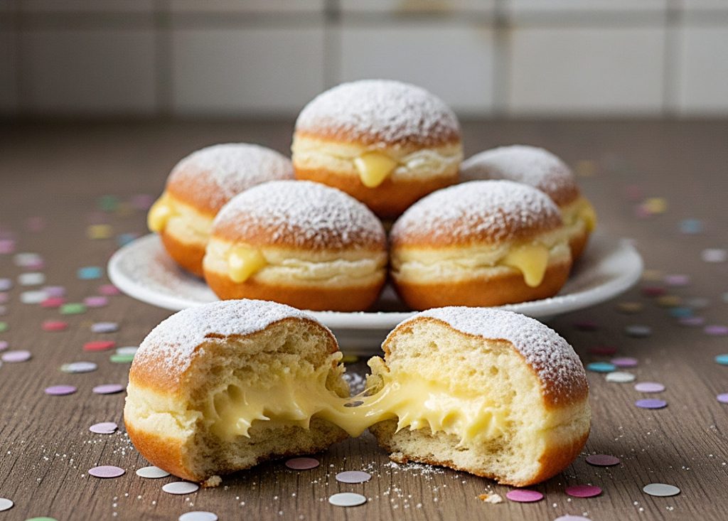 De Zachte Bomboloni met Room