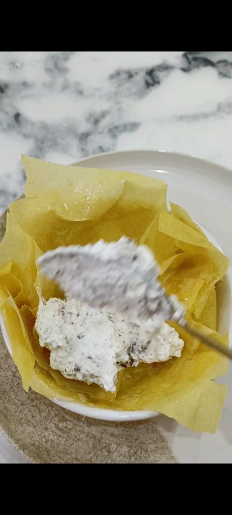 Vullen met ricotta en chocolade