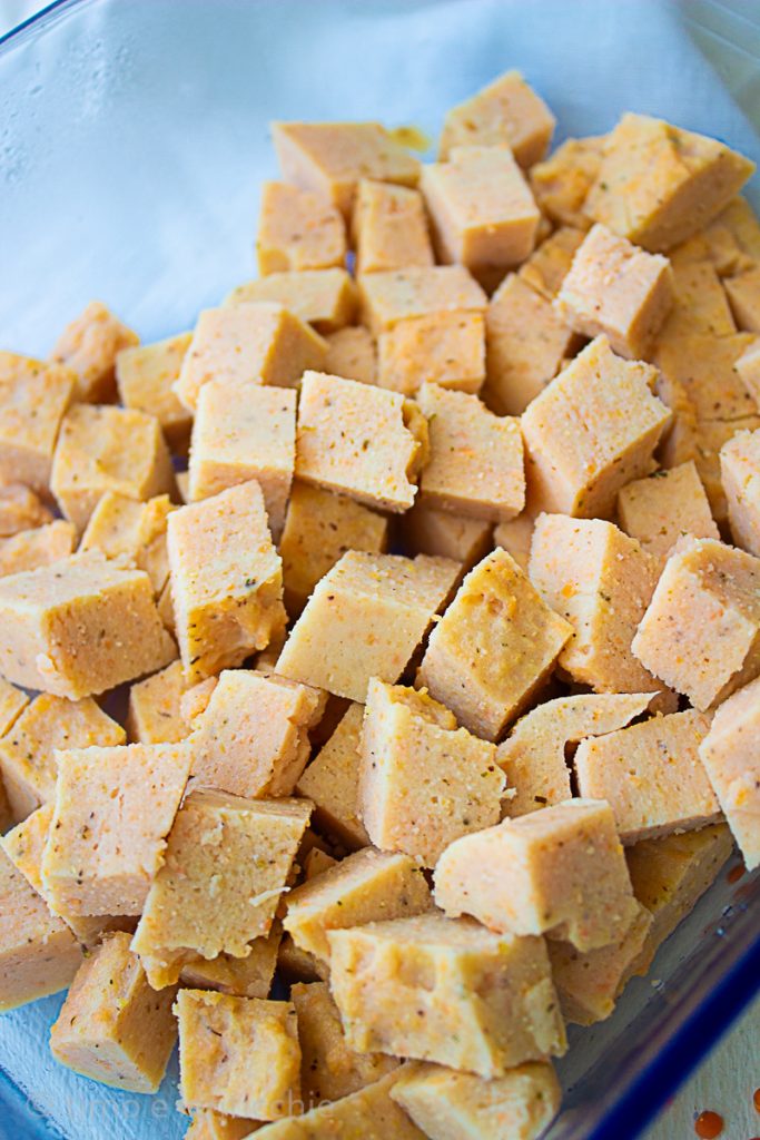 Supergemakkelijke linzen-tofu