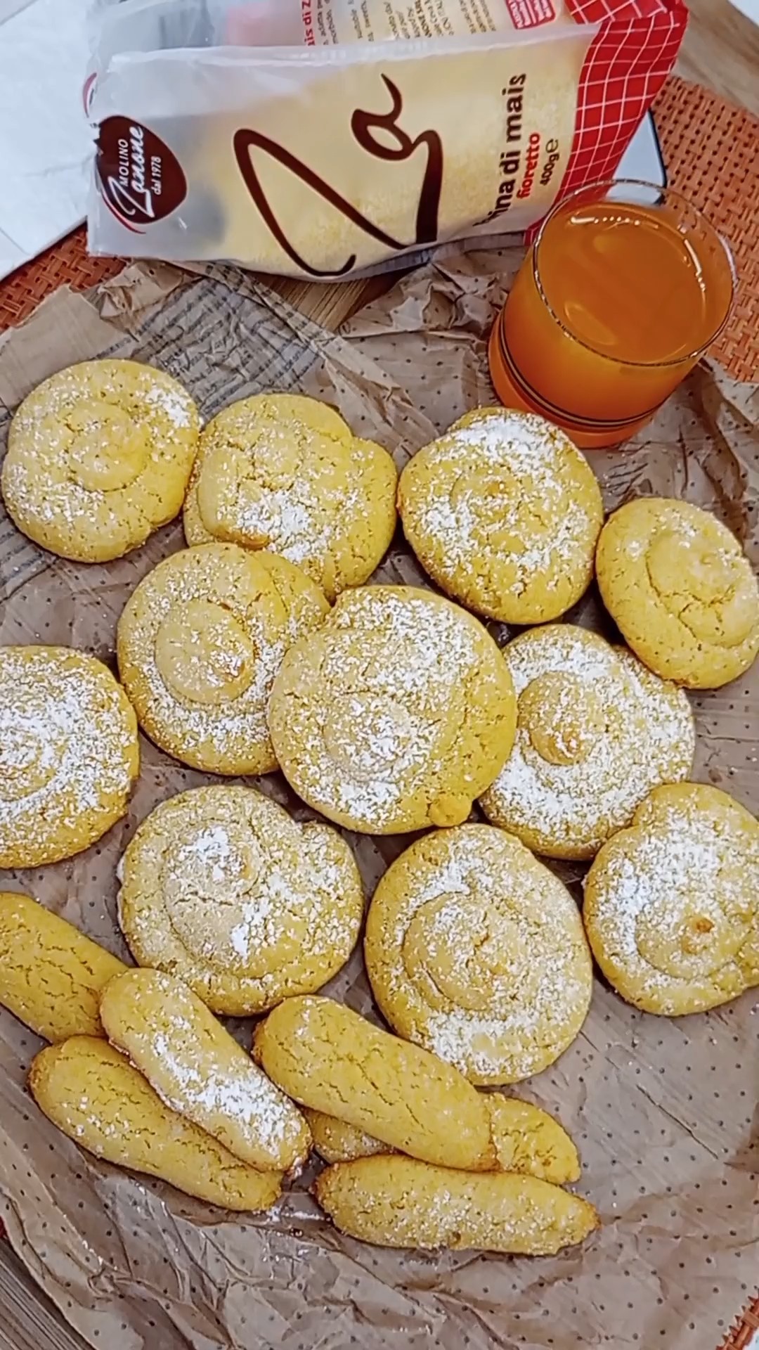 Glutenvrije sinaasappelcakejes