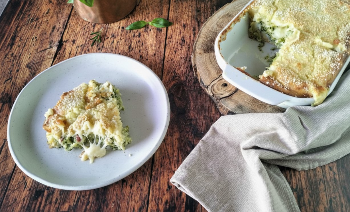 Aardappelschotel met broccoli en mozzarella: het draderige en onweerstaanbare recept om onmiddellijk te proberen