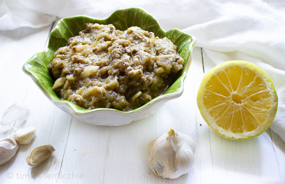 Snelle auberginekaviaar