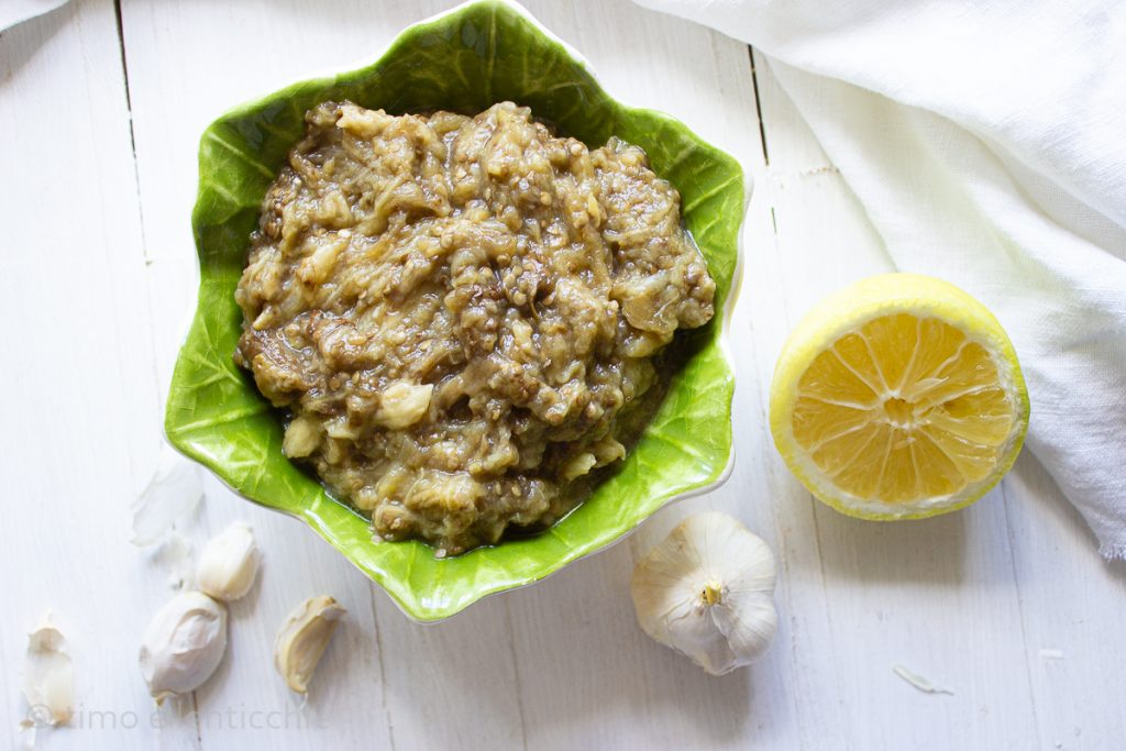 Snelle auberginekaviaar