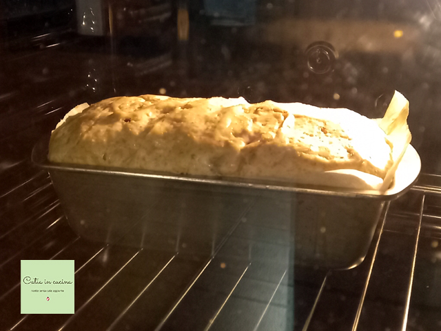 chocoladebrood in de oven