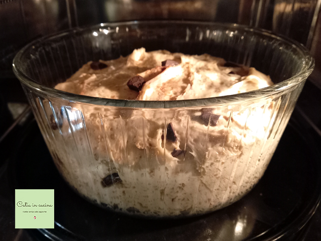 deeg met verdubbelde chocolade