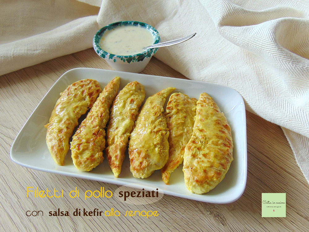 gekruide kipfilets met curry en gember