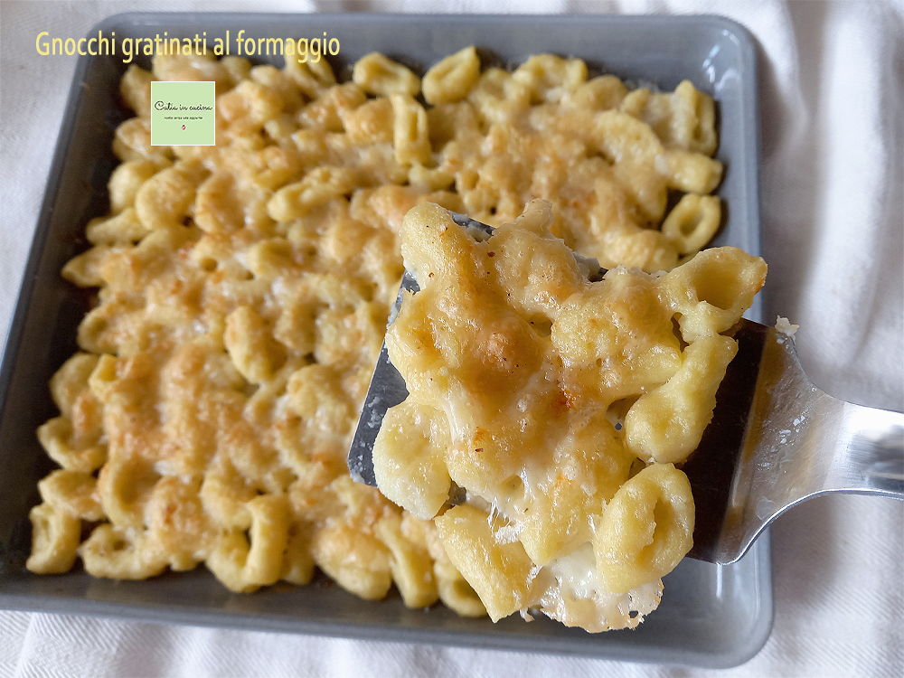 Gnocchi gegratineerd met kaas