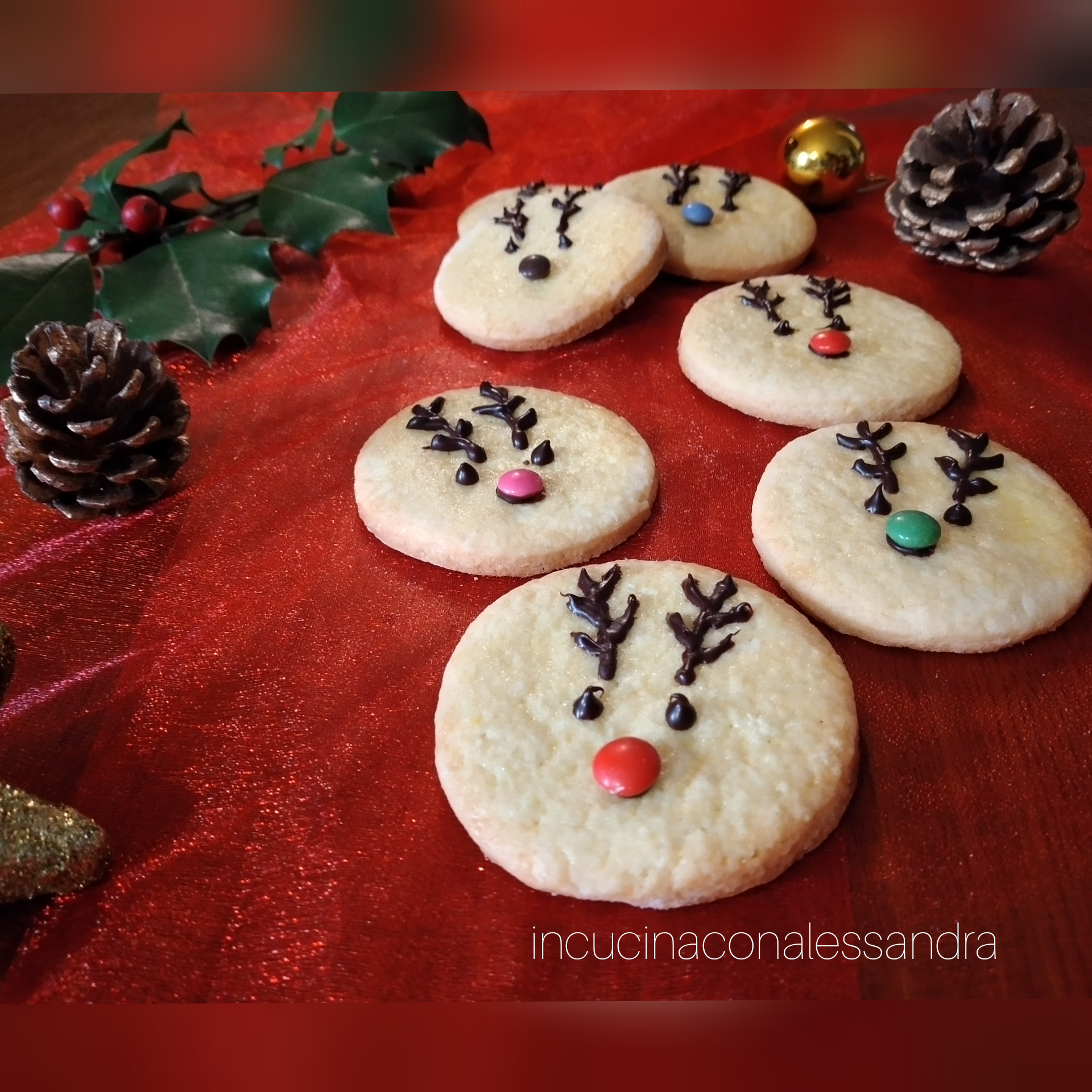 Kerstmis rendier koekjes
