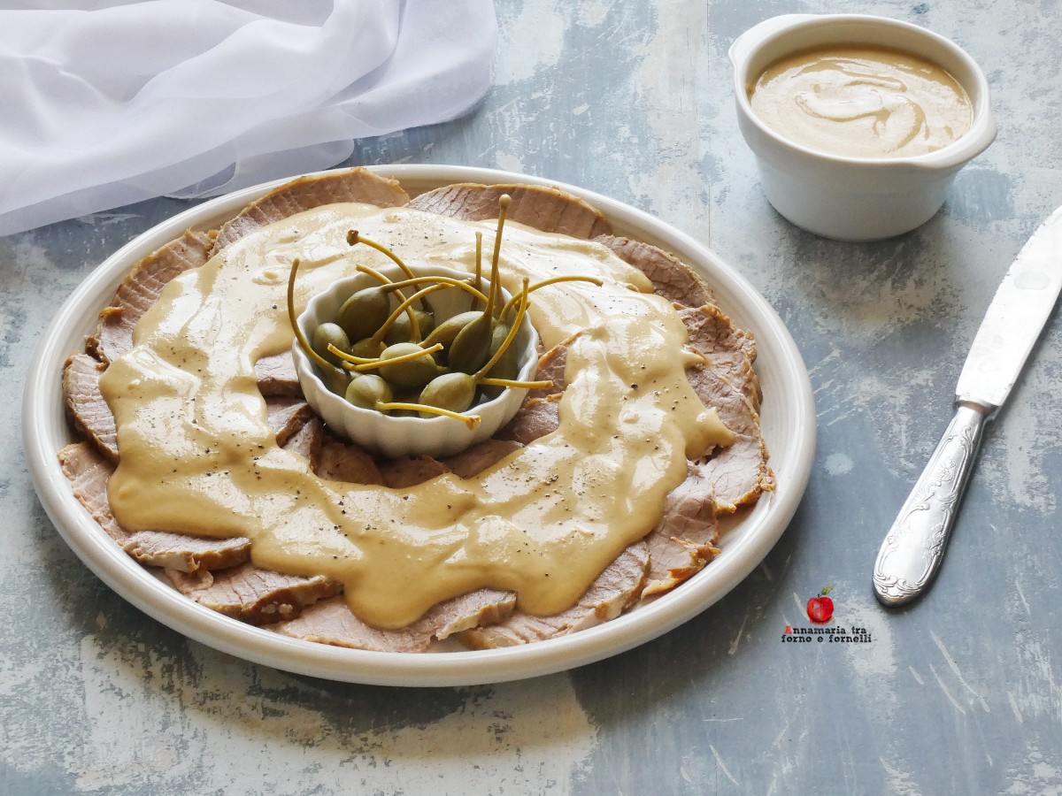 Kalfsvlees tonnato met mayonaisesaus