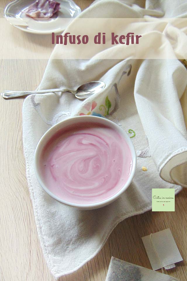 kefir infusie met zakje