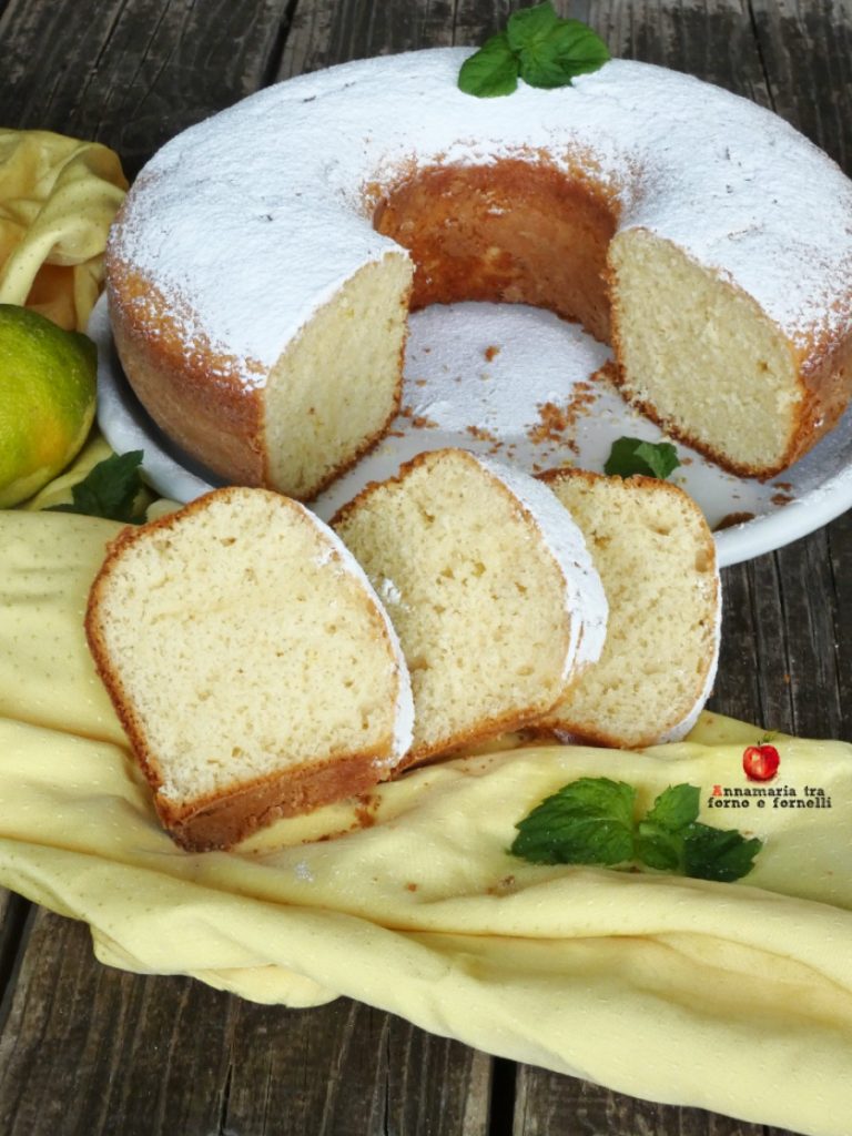 klassieke citroencake