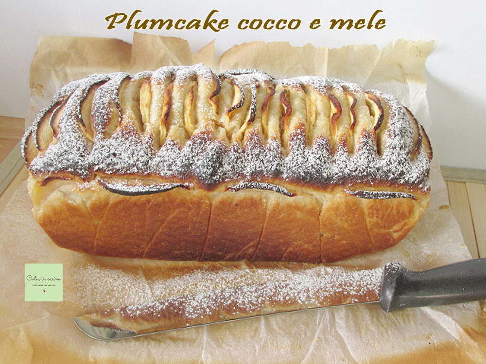 kokos en appel cake kefir recept