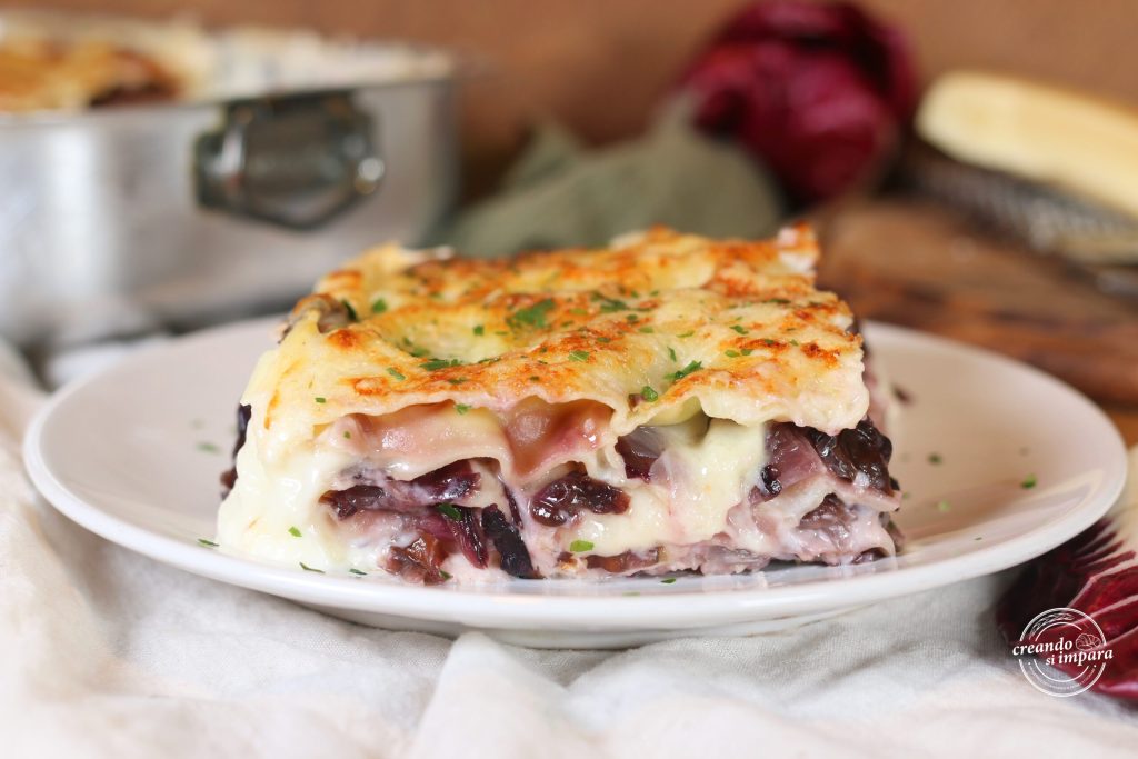 lasagne met radicchio