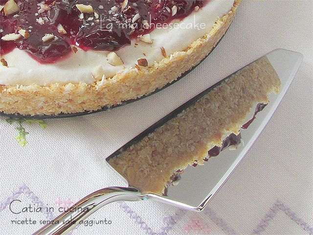 mijn cheesecake van room en kefir