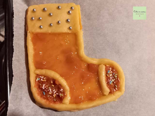 mini-taartje kerstsok stap2 te bakken