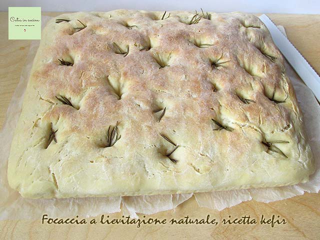 natuurlijk gerezen focaccia-recept kefir