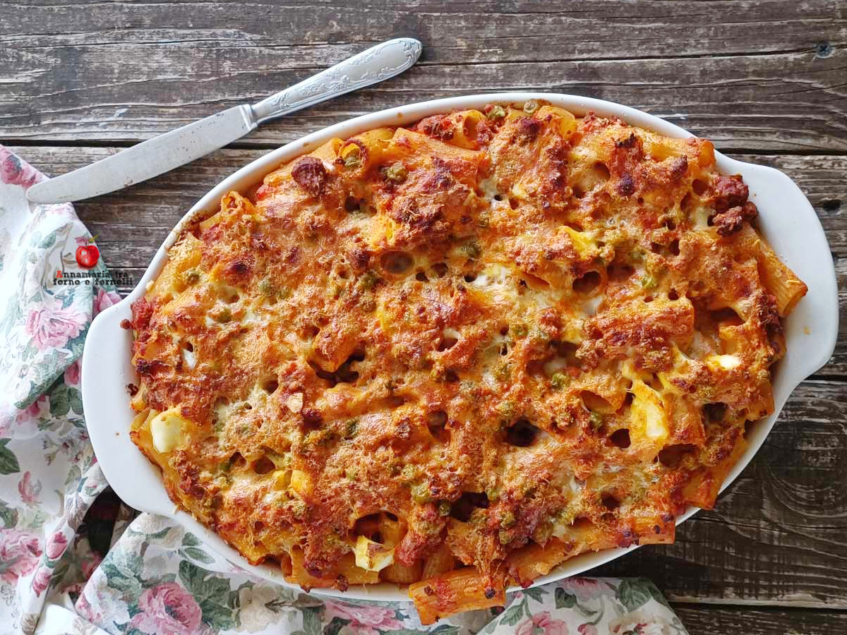 Oma’s ovenschotel zonder vleeswaren en bechamel