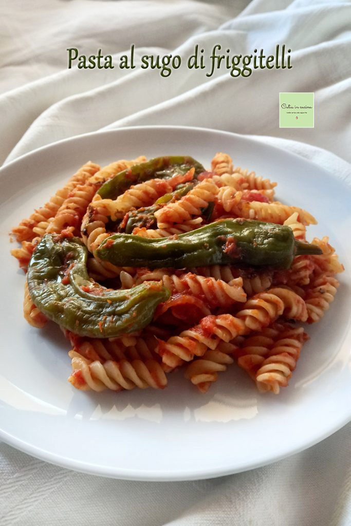 pasta met friggitelli-saus