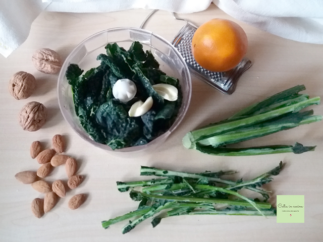 pesto van boerenkool ingrediënten