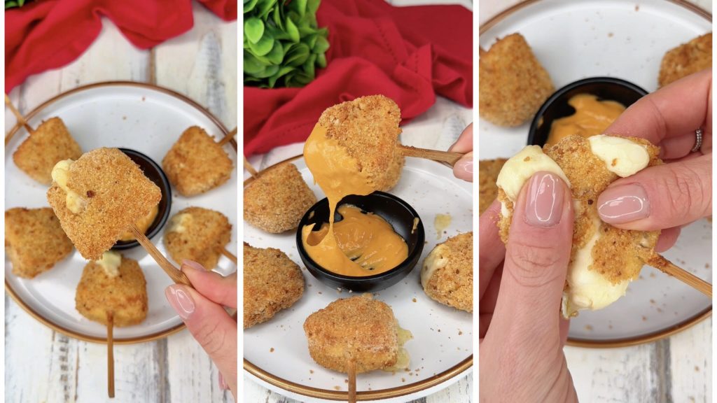 Krokante brie in de airfryer