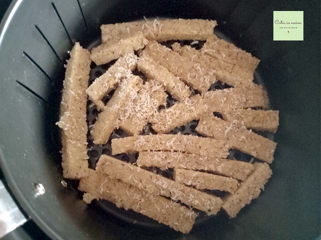 polenta taragna sticks koken in de airfryer