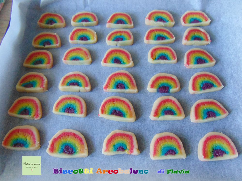 regenboogkoekjes Flavia klaar om te bakken