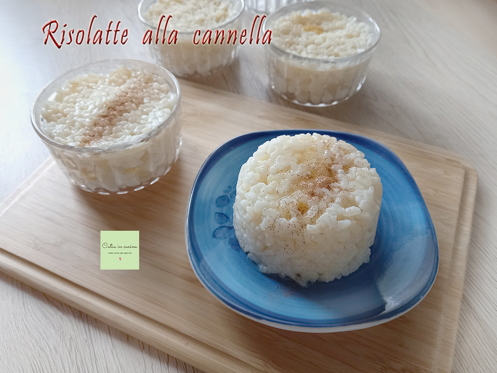 Rijstpudding met kaneel