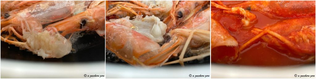 saus met garnalenkoppen