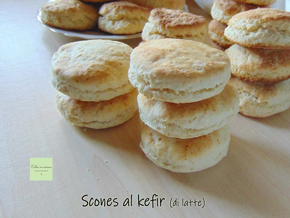 scones met melk kefir