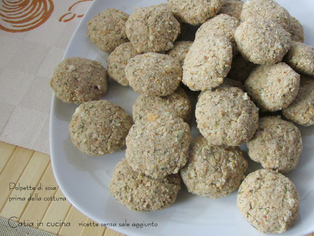 sojaballetjes voor het koken