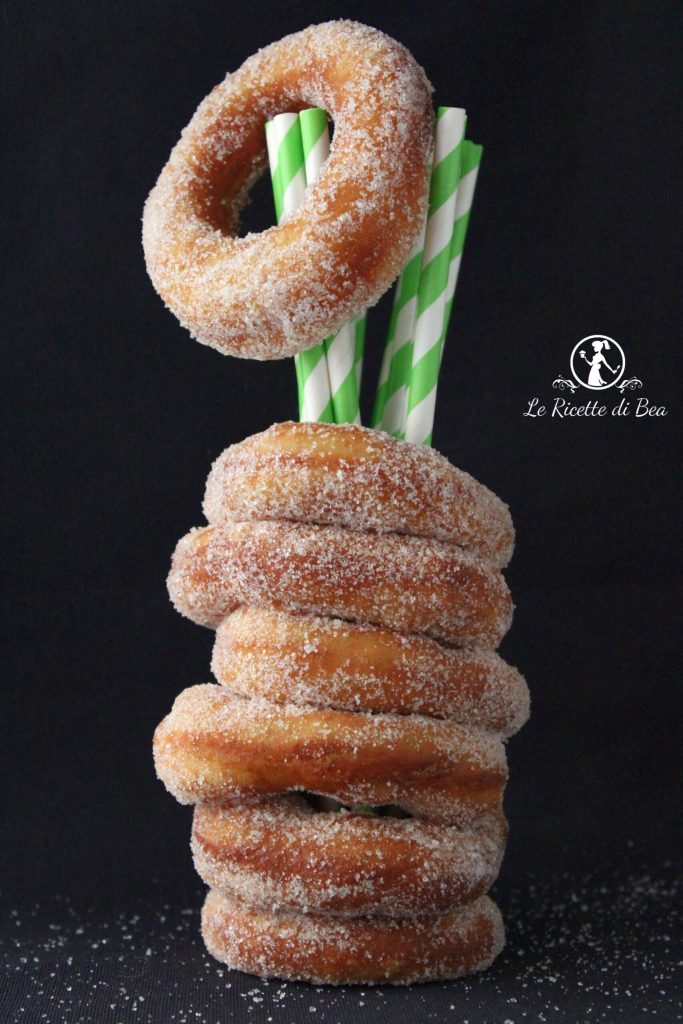 super zachte gefrituurde donuts