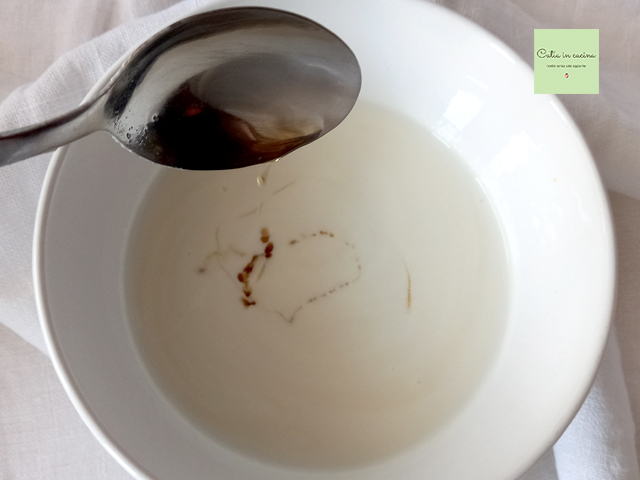 ahornsiroop in de kefir