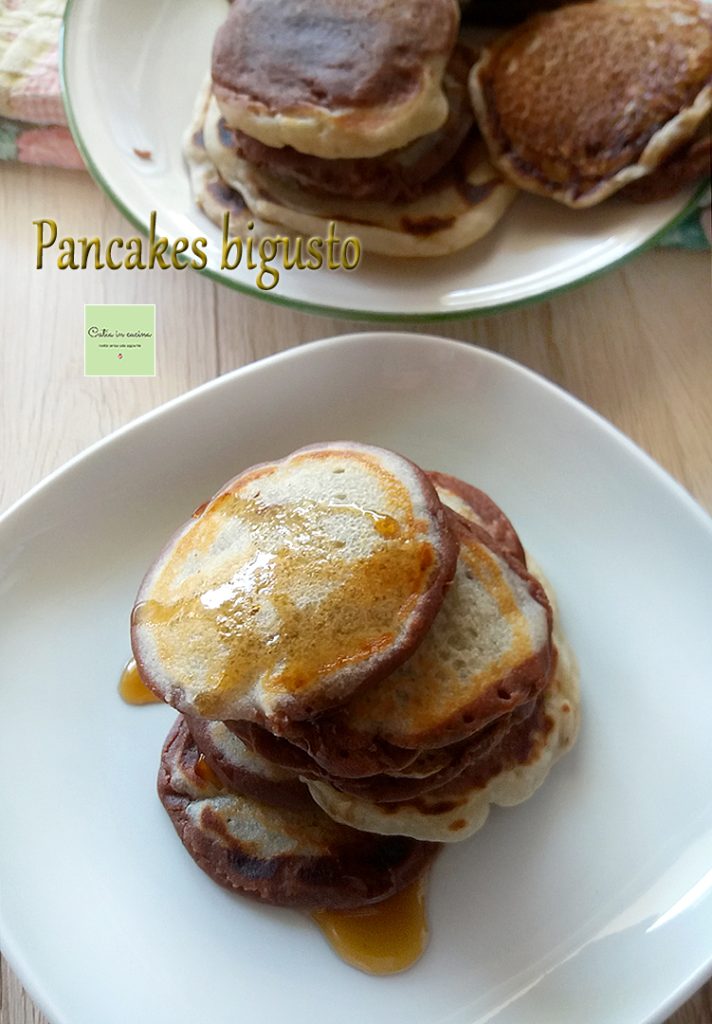 twee smaken pannenkoeken