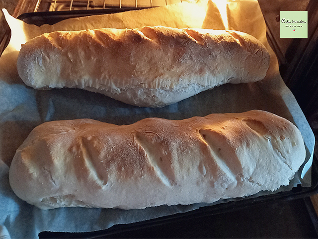 vers gebakken broodstokken