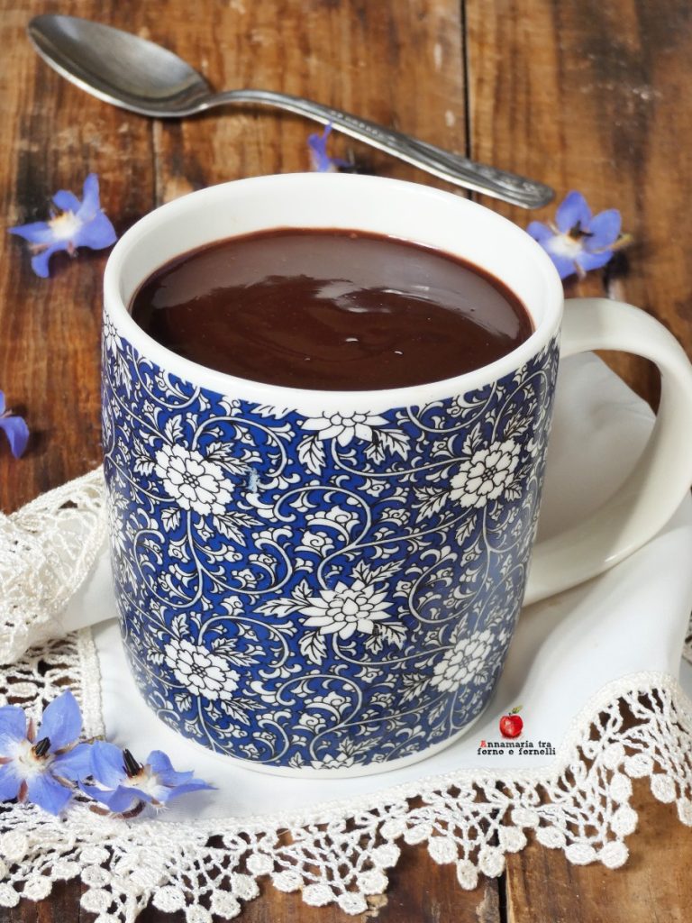 warme chocolademelk met sinaasappel