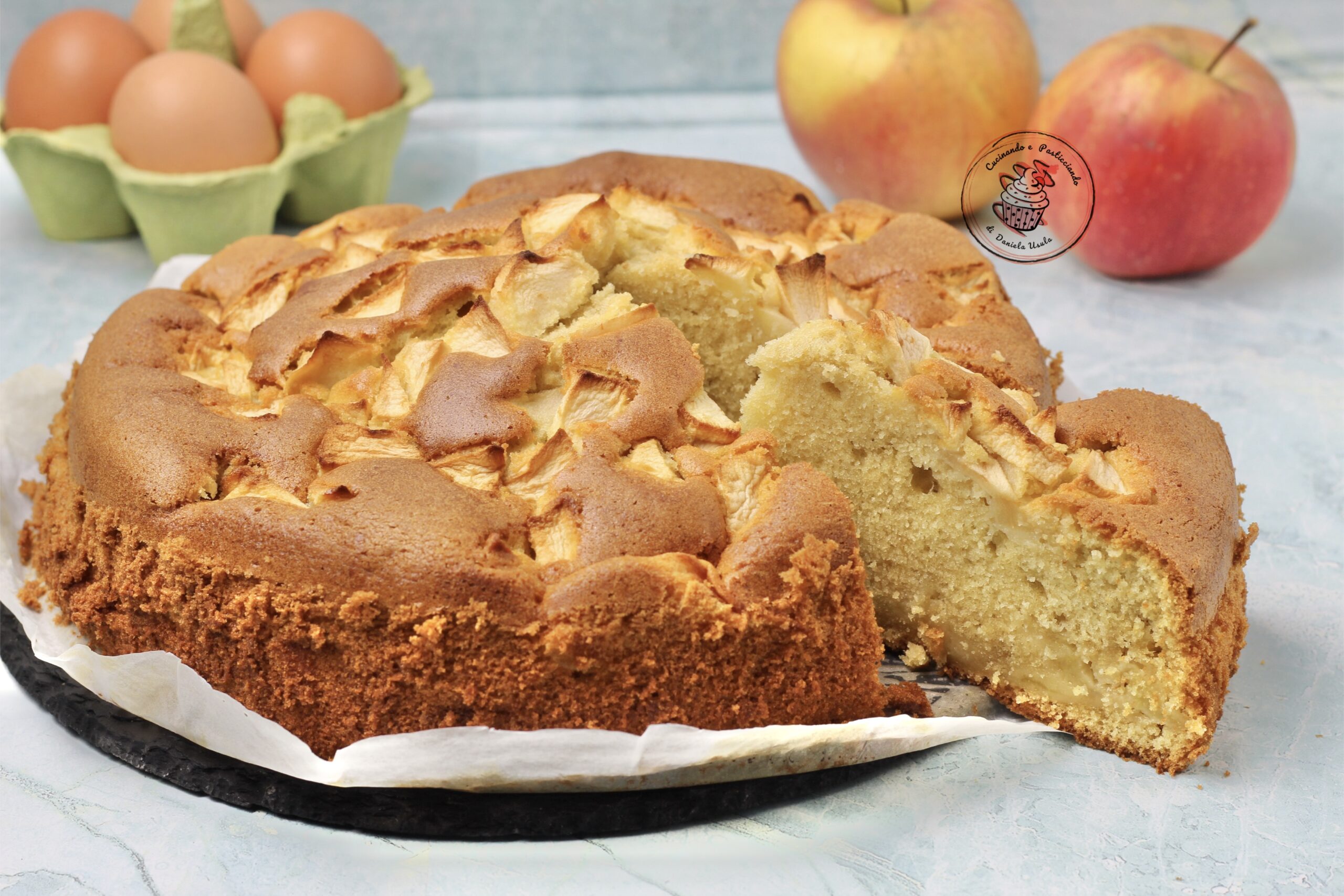 APPELTAART, zacht en vochtig perfect voor de snack