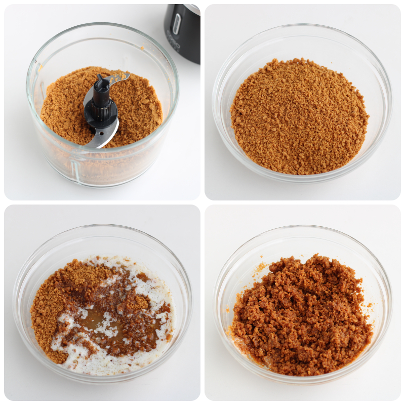 Droge koekjes voor cheesecake