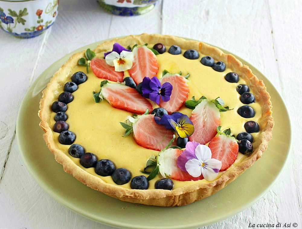 Crostata met citroen