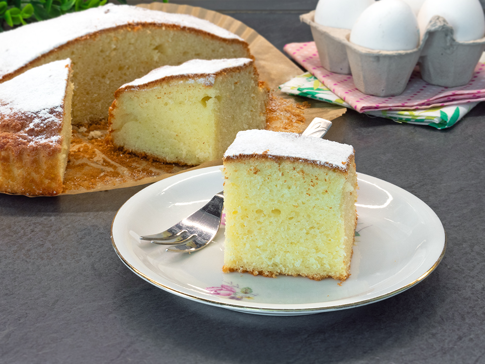 Zeer zachte yoghurtcake