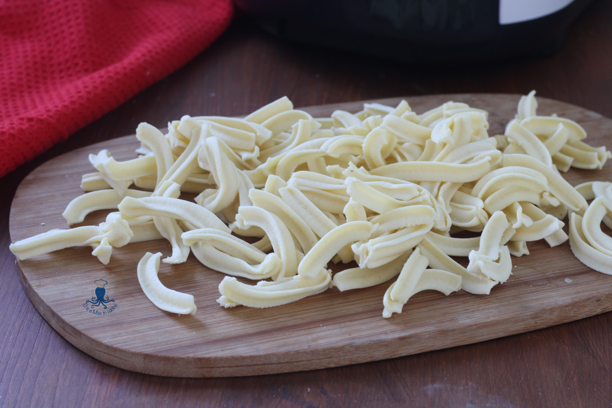 Durumtarwegriesmeelpasta met pastamachine