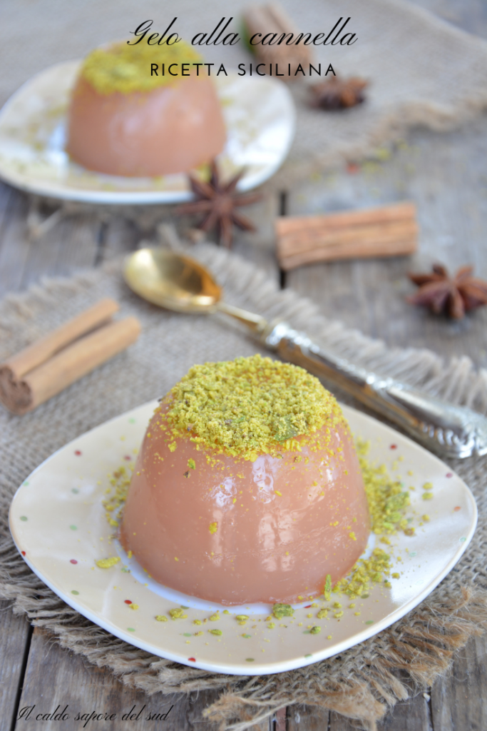 Gelo met kaneel origineel Siciliaans recept